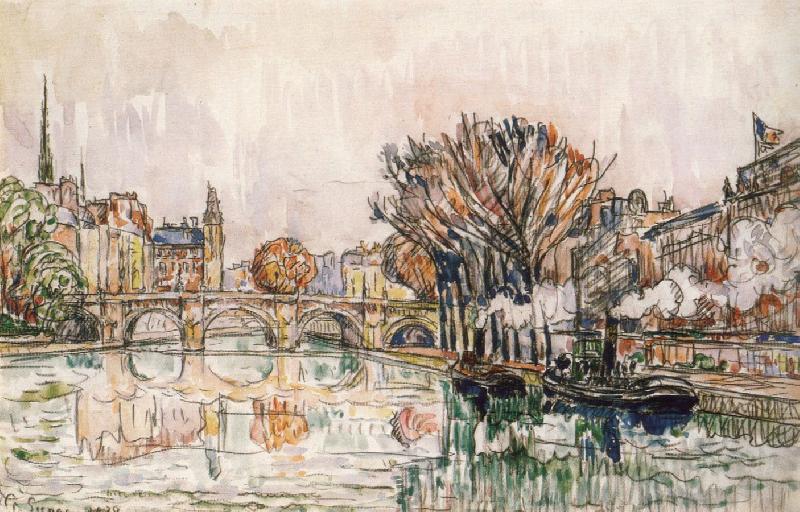 Paul Signac pont neuf